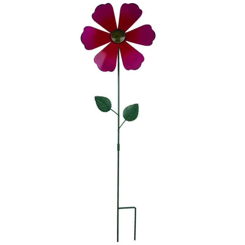 Устойчивая к погодным условиям металлическая скульптура-спиннер в виде ветряной мельницы для патио или газона, двора, сада, открытых пространств, вращающееся художественное украшение