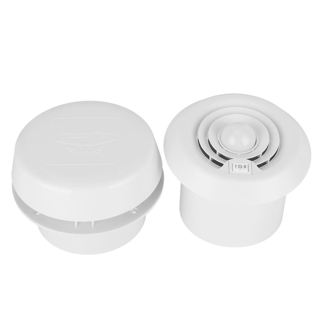 Круглая вентиляционная решетка на крышу, вытяжной вентилятор с LED 12В для караванов, автодомов, тихий/сильный ветер