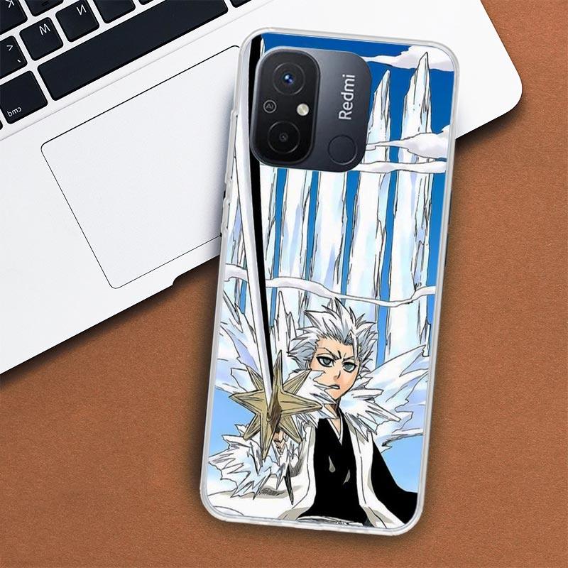 Bleach Hitsugaya Toushirou Phone Case For Xiaomi Redmi 12 13 12C 13C 14C 10 10C 10A 9 9C 9A 9T 8A 8 7A 7 6A 6 Pro K80 K70 K60 K4