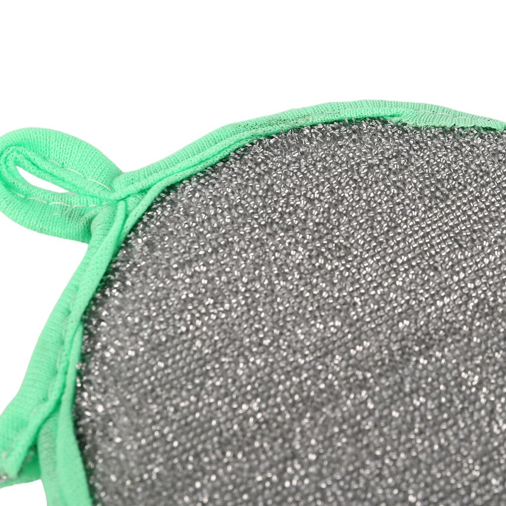 5pcs Double-sided Cleaning Sponges Dishwashing Sponges Scouring Pad for Household Cleaning Pans