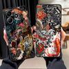 Чехол-накладка 'Сплетающийся Тигр и Дракон' для Xiaomi Redmi Note 14 K40 K80 A1 A2 A3 10 13 Pro Plus 9 8 7 12 11 Pro 11S 14C 12S 12C