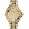 MK5720 Camille Crystal Gold Ion-plated Ladies Watch