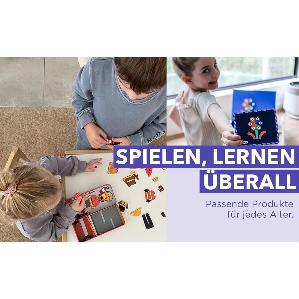 Level 1 2 3 4 5 6 7 Learning Puzzle, Four SeasonsIPromotes Observation Logical ThinkingIClassic Children's Puzzle Toy Set with 2 Puzzle Boxes