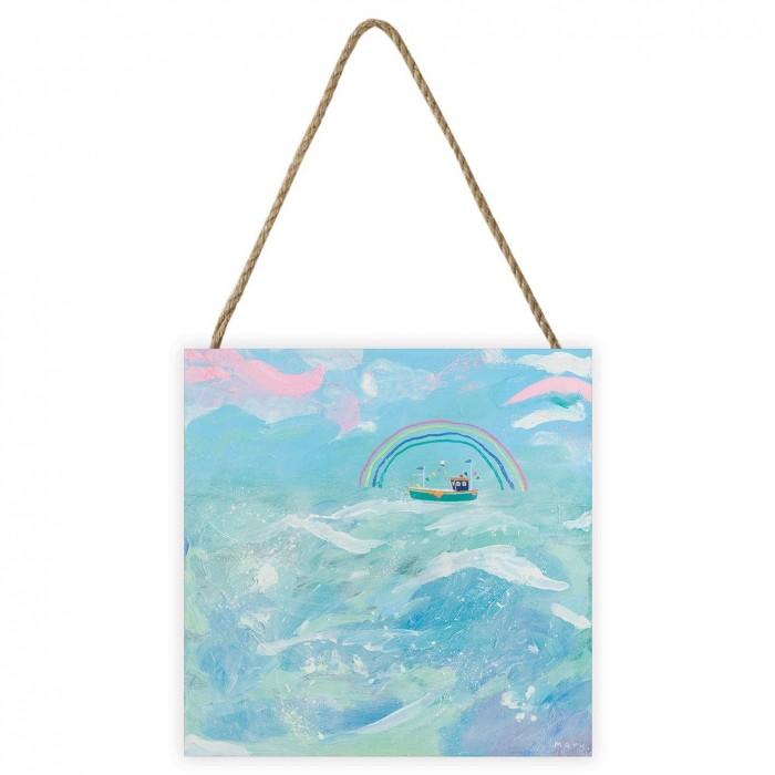 Mary Donald Fishing Boat Wooden Plaque