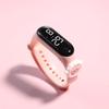Summer Ice Cream LED Sport Watch: Cute Student Swimming Electronic