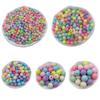 Bracelet Making DIY Jewelry Accessories 30-500Pcs Fashion 4-14mm for Necklace Round Loose Beads Candy Color