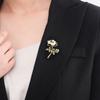 Cheongsam Accessories Fairy Rose Brooches Collar Pin Banquet Clothes Pin Romantic Badge Decoration
