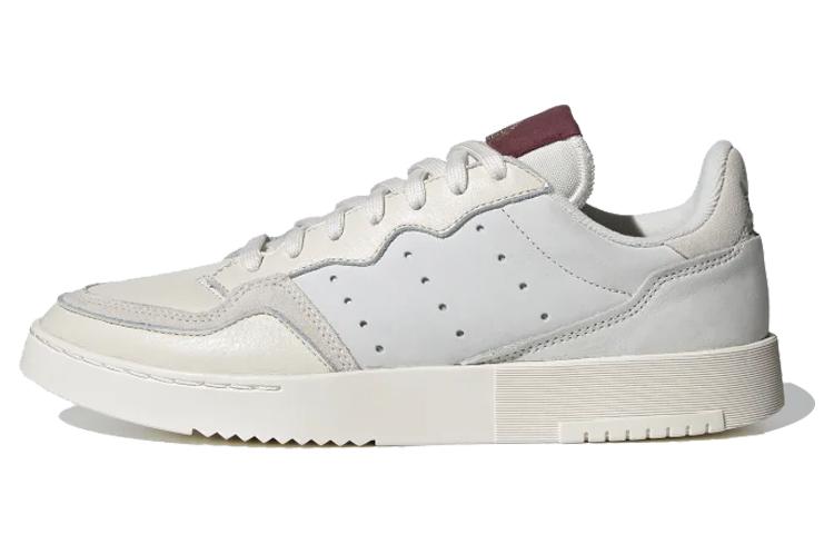 Supercourt Adidas Originals 'Chalk White Burgundy' EF5868