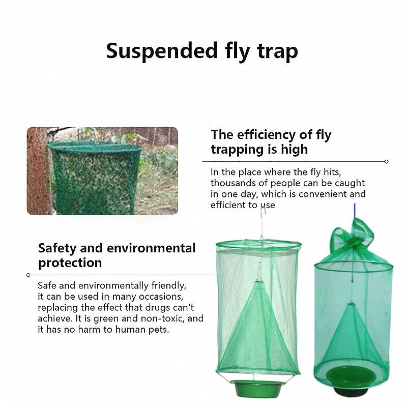 Dragon Knight Outdoor Hanging Fly Cage Fly Trap Catcher Insect Killer