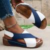 Summer Shoes Women Sandals Plus Size Walking Shoes Casual Women Shoe Wedge Sandals Ladies Party Female Footwear Women Sandal