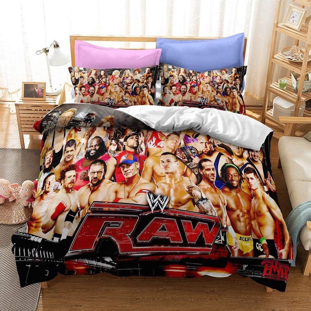 Игра про рестлинг WWE EAW Комплект постельного белья Мода Рестлинг Спорт Американская мечта Коди Роудс Пододеяльник Комплект одеяла для кровати
