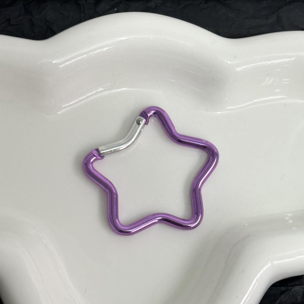 Красочный брелок-подвеска для сумки в стиле Miu, карабин, кольцо для ключей, пружинный крючок, ювелирный аксессуар