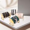 Elegant Jewelry Storage Holder Bracelet Holder Bracelet Display Stand Jewelry Storage Rack Bracelet Stand Metal Texture