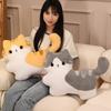 New Cartoon Cat Stuffed Pillow Stuffed Kitty Plush Toys Home Comfort Sofa Cushion Birthday Gift Cute Plushies Friend Gift
