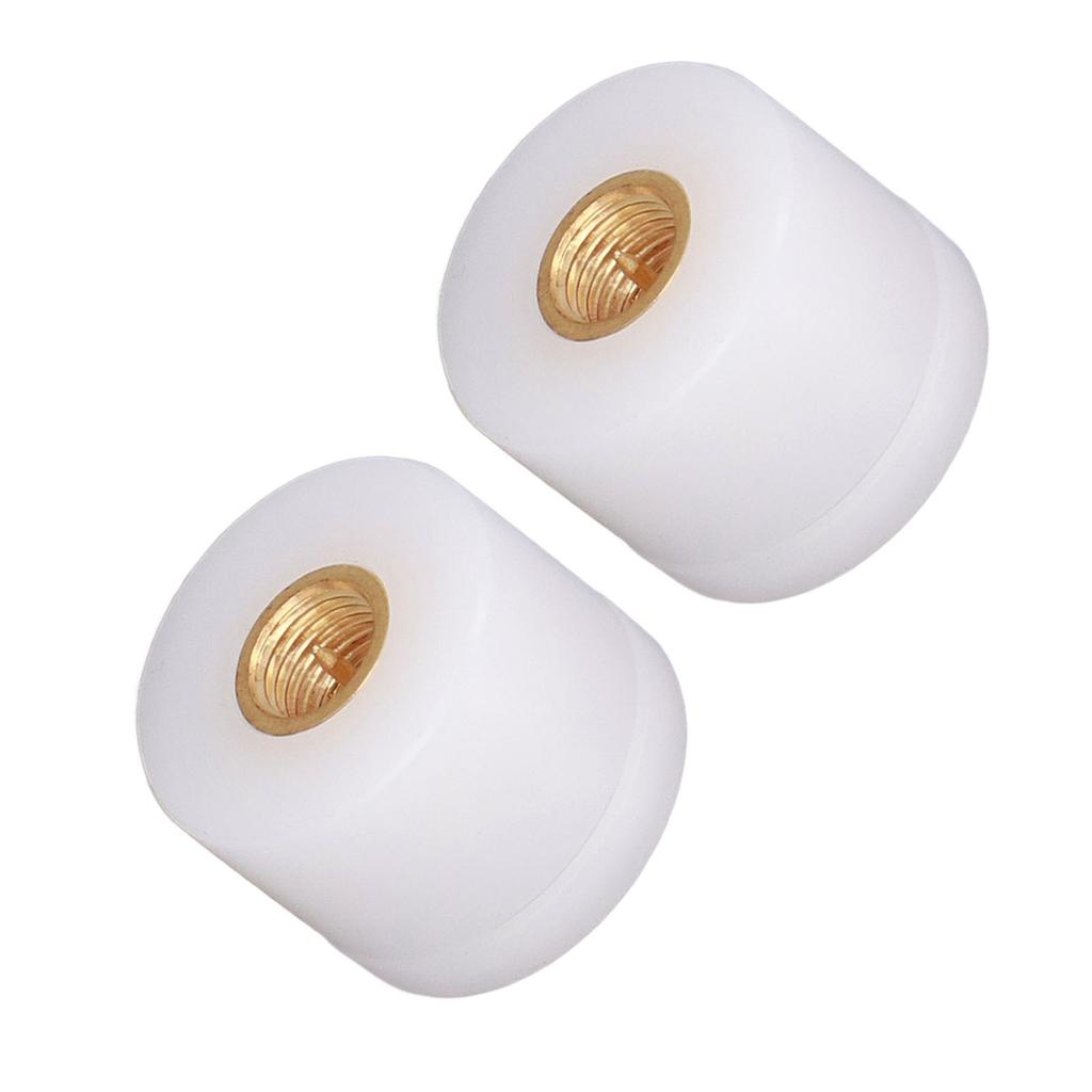 2Pcs Wifi Mini Antenna 2.4G High Gain Outdoor Waterproof Short Glue Stick Thumb for Smart HomeWhite