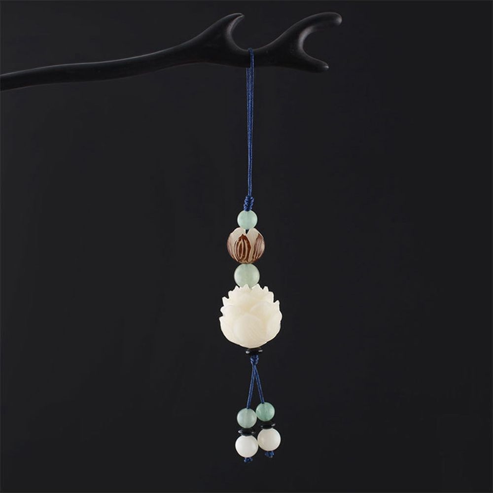 Mobile Phone Case Cell Phone Lanyard Bag Pendant Mobile Phone Lanyard Bodhi Lotus Flower Keychain