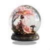 Desktop Display 2D Flat Sign Home Decor Unique Attractive Ball Decoration with Base for Holiday