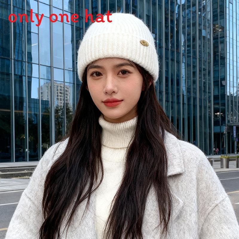 Acrylic Knit Beanie For Men Women Fall Winter Cozy Cold Weather Headwear