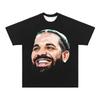 2025 Summer New Drake Vintage Tee Drake Vintage Hip Hop Rap American Men's Fashion Casual Short Sleeve Quick Dry T-shirt