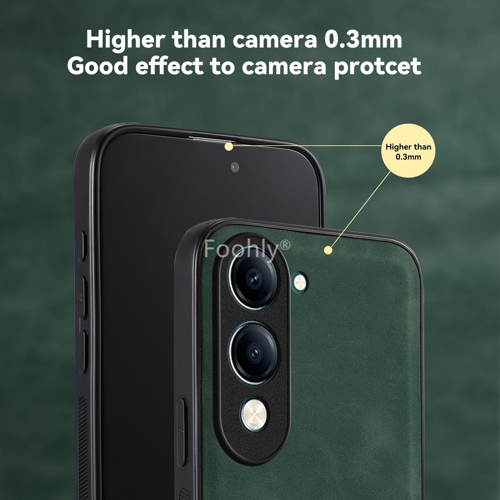 Магнитный чехол из нубука для Vivo Y04 Y29 4G Y29s 5G Защитная крышка Ударопрочная задняя накладка Coque Capa Fundas