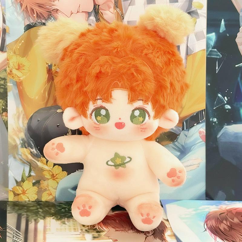 Custom 20cm Cotton Plush Doll Keychain Customized Mini Figure Idol Hallyu Plush Doll Keychain Toy Hand Doll