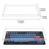 Geekria Keyboard Dust Cover Clear Acrylic Keypad Cover for 68 Keys Computer Mechanical Keyboard with Knob Compatible with Keychron Keychron Q2