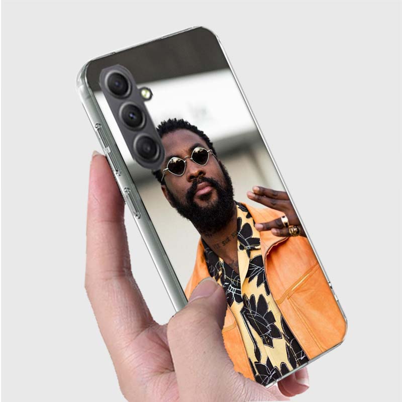 Damso Rapper Phone Case for Samsung A16 A26 A36 A56 A17 A37 A57 A07 A06 A02S A03 A04S A05S Galaxy Note 20 10 A50S A71 A51 A31 A3