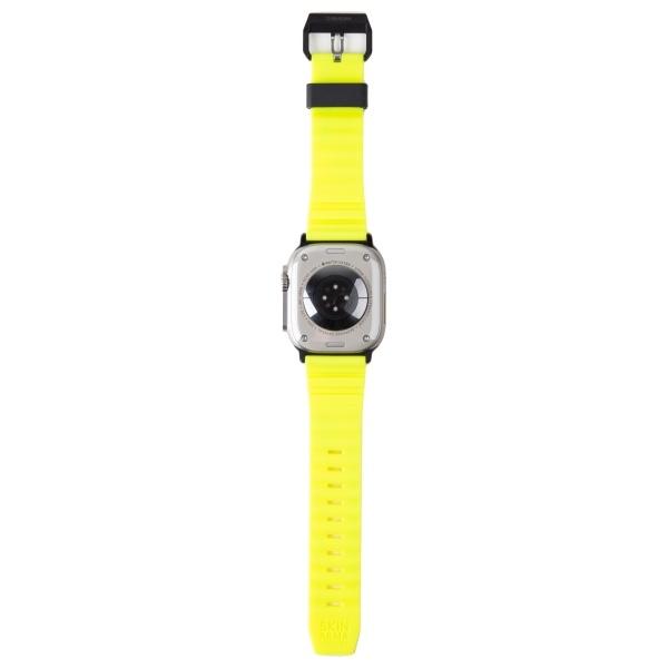 Pasek do Apple Watch 49mm Skinarma Shokku Żółty