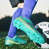 Футбольные бутсы мужские молодежные с длинными ногтями AG искусственный газон профессиональные крупногабаритные детские футбольные бутсы мужские низкие тренировочные кроссовки большого размера