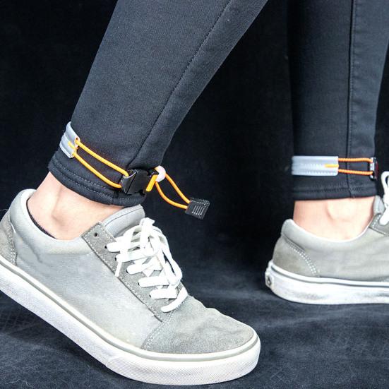 Cycling Pants Reflective Band High Visibility Elastic Adjustable Men Women Night Running Warning Leg Ankle Strap Cycling Accessories