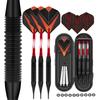 Hot Sale 3pcs Plastic Tip Darts Case Set Soft Nylon Tip Darts Aluminum Shaft PET Flights Iron China Dart Factory