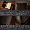 De Passport Case Tochigi Leather Compact Genuine Leather Made In Japan Simple Travel Card Pocket Black [Am Mas] PC-031