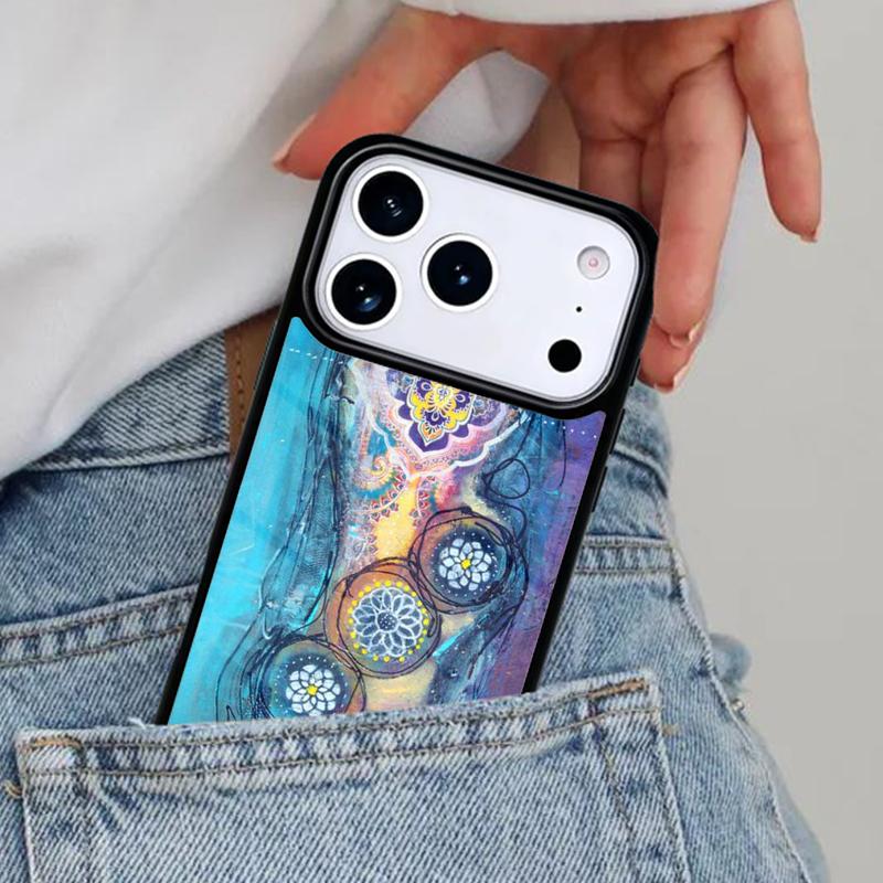 Чехол для телефона в стиле Бохо Цыганский Богемный для iPhone 16e 15 14 13 12 17 Pro Max Plus Air 17pro Чехол Coque