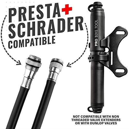 Mini Pompe À Vélo - PRO BIKE TOOL - Haute Performance - Compacte - 100 Psi/6,9 Bars