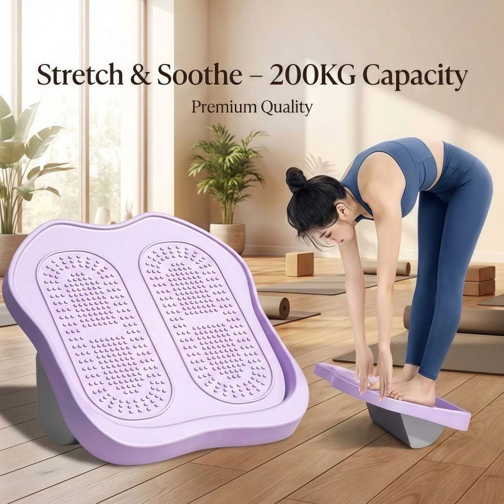 Adjustable Calf Stretching Board Foldable Exercise Pedal Physical Therapy Board Yoga Stretching