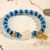 Crystal Agate Beads Bracelets Tassel Pedant Bead String Bracelet Fashion Luxury Bracelets  Ladies