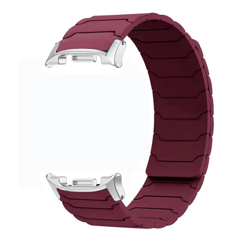 Силиконовый ремешок для Samsung Galaxy Watch 8 40 мм 44 мм 8 Classic 46 мм Спортивный магнитный браслет Galaxy Watch Ultra 2026 47 мм Correa