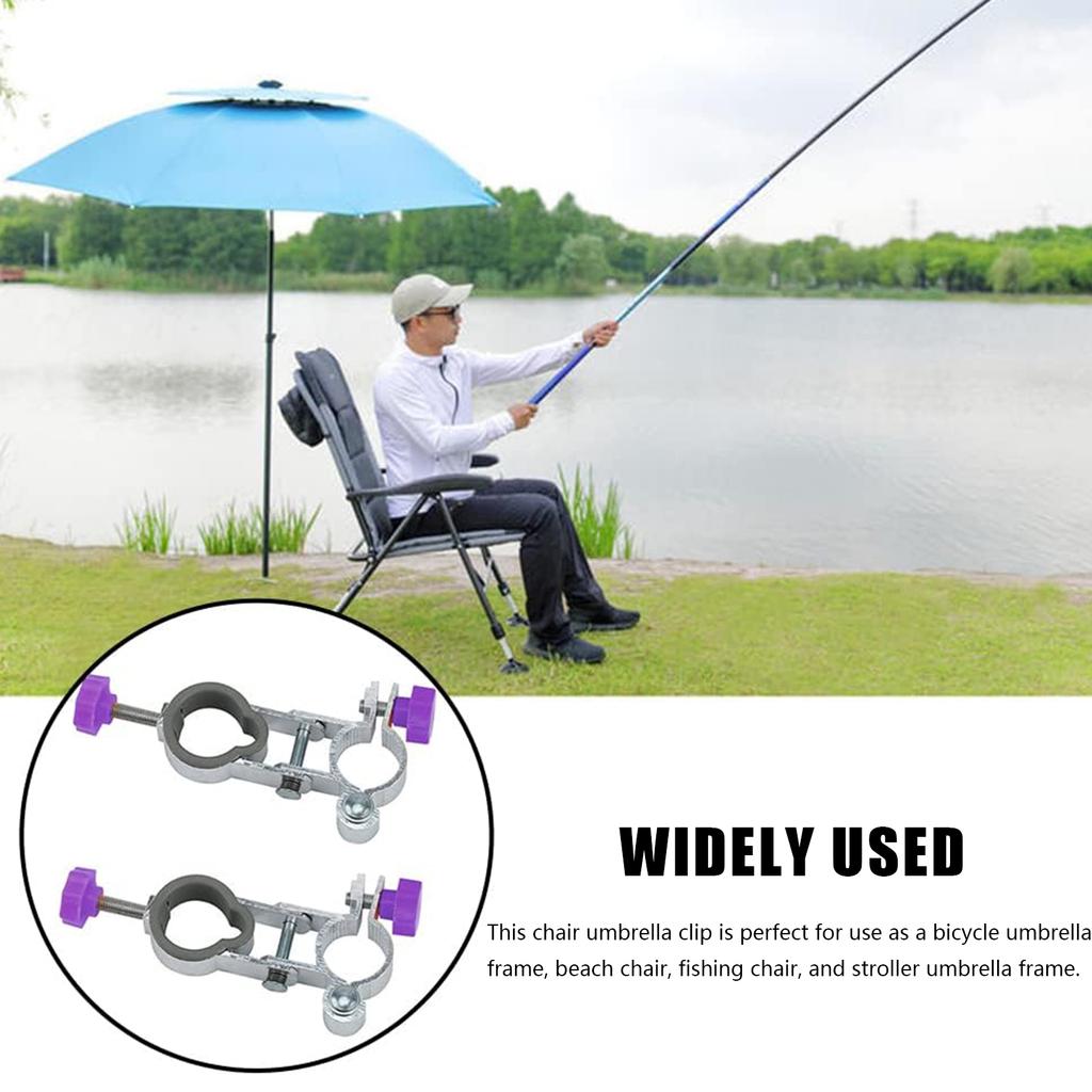 Держатель зонта для рыболовного кресла из алюминиевого сплава, отверстие 25 мм, складной рыболовный аксессуар для рыболовного сиденья с быстрой фиксацией