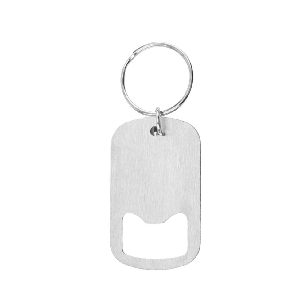 Simple Bottle Opener Keychain Stainless Steel Portable Bottle Opener Daily Carry