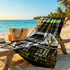 Borussia Dortmund Personalized Name Beach Towel Super Soft & Absorbent Ideal for Travel Outdoor Swim Pool Yoga Surf Camping Hiking Gym Gift Holiday