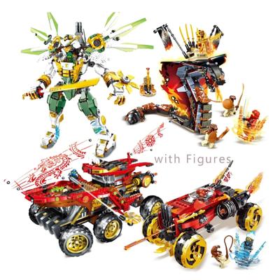 Land Bounty Truck Car Titan Mech Fire Snake Bugs Модель Строительные блоки Кирпичи Игрушки для детей Подарки