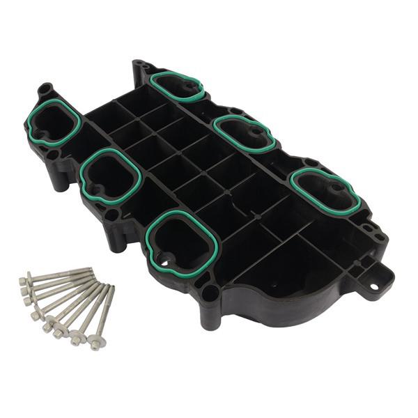 Black Plastic Intake Manifold Set with Screws for Jeep Wrangler 05184199AF