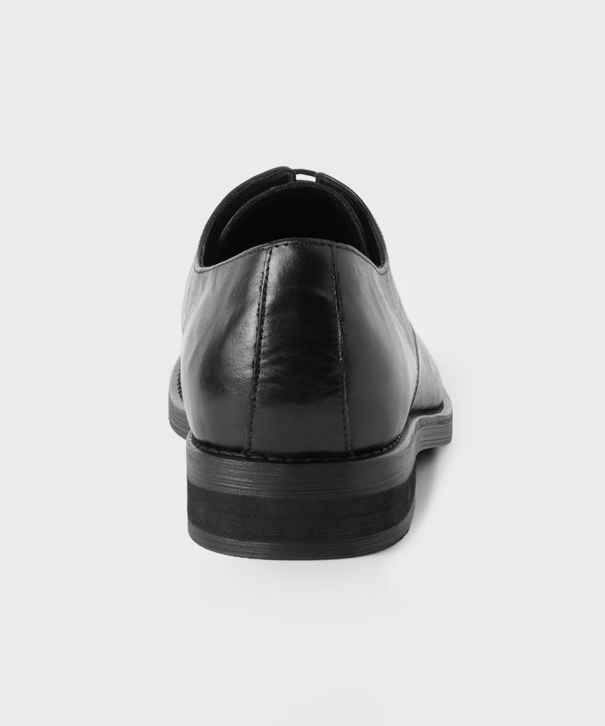 Musinsa Standard Vintage Derby Shoes [Black]