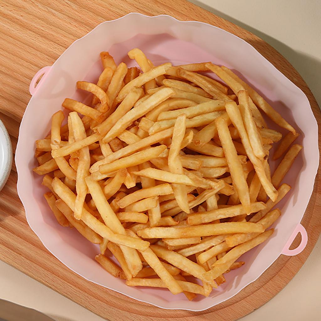 Ramidos Fryer Silicone Pot Chicken Basket Mat  Fryers Oven Accessories Round Replacemen Grill Pan Accessories