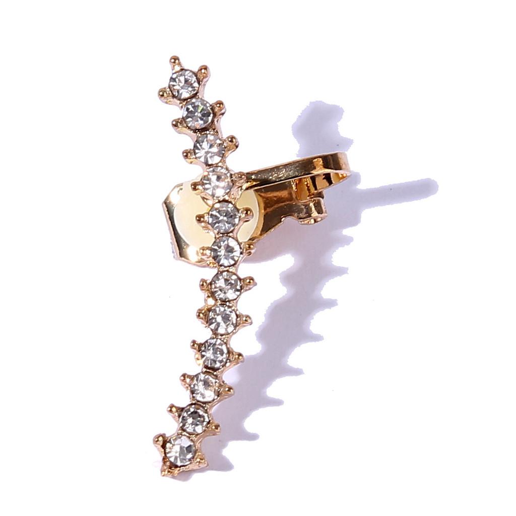 Ear Contemporary Clips With Water Diamonds For Gift Giving And Social Events