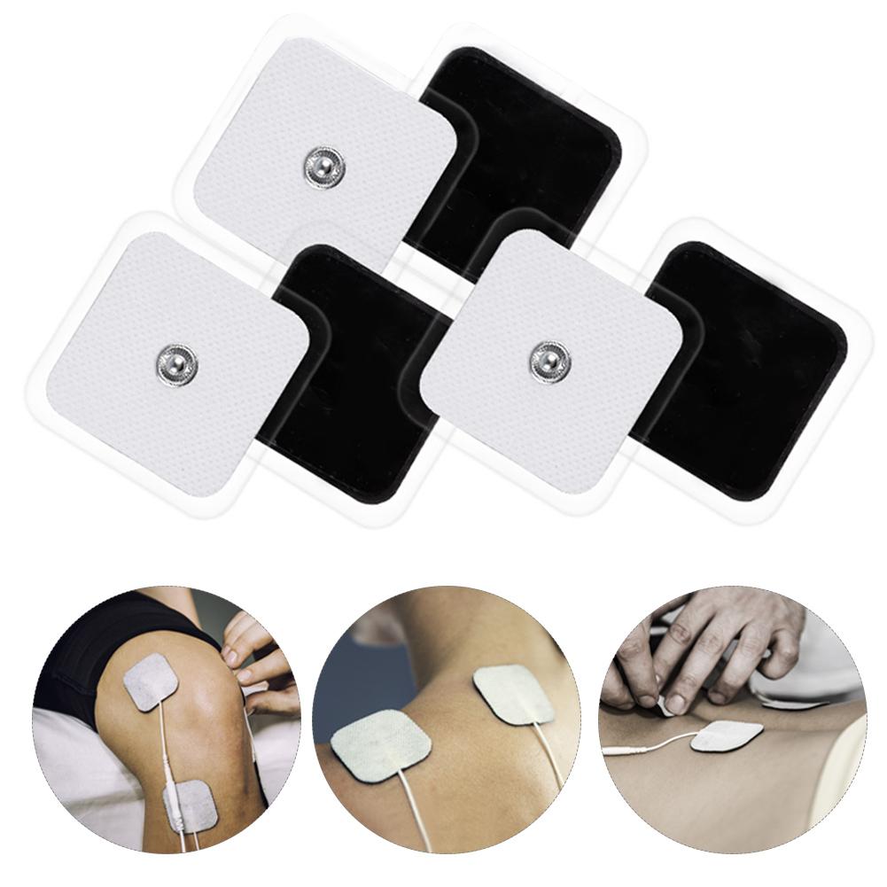 20Pcs 5x5cm Physical Therapy Electrode Plate Massage Sticking Electrode Patches Cell Plates