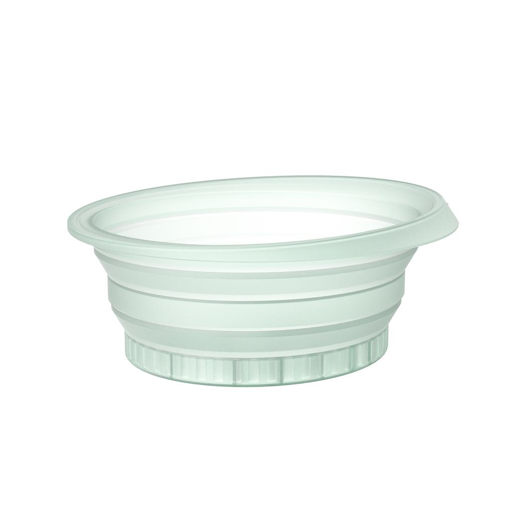 Складная чаша для ледяной ванны из АБС-пластика для охлаждения лица, эргономичная, удобная, большая складная силиконовая чаша