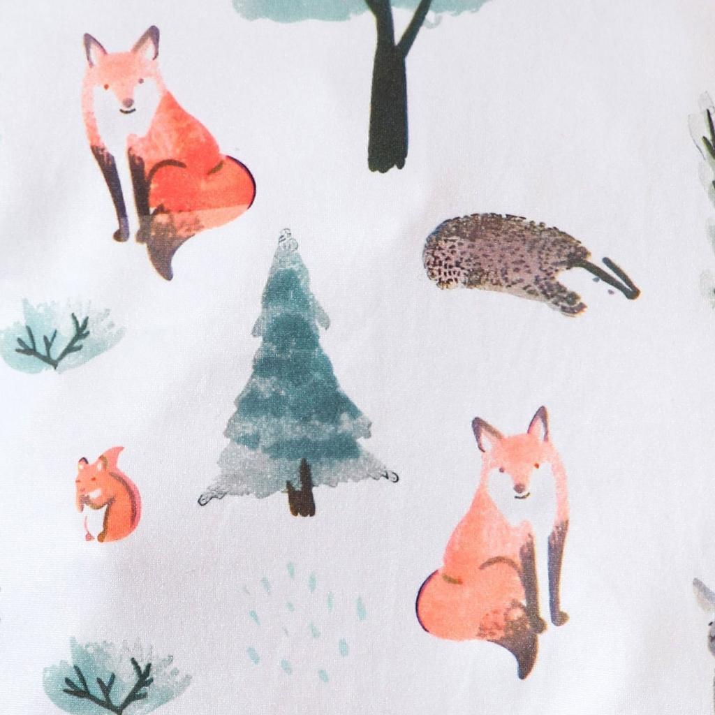 Baby Long Sleeve Cute Cartoon Animal Graphic Romper, Newborn Spring And Autumn Jumpsuit