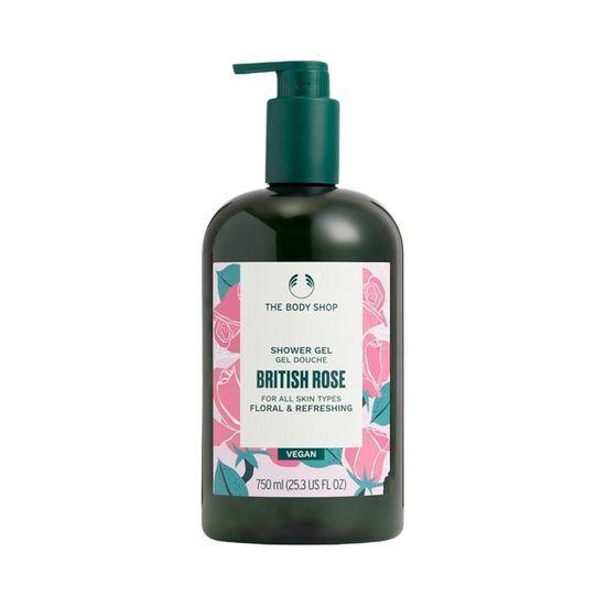 The Body Shop British Rose Shower Gel 750ml (Vegan)