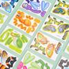 10pcs Cognition DIY Handmade Paper Card 3D Cartoon Insect Paper Mode  Kids Birthday